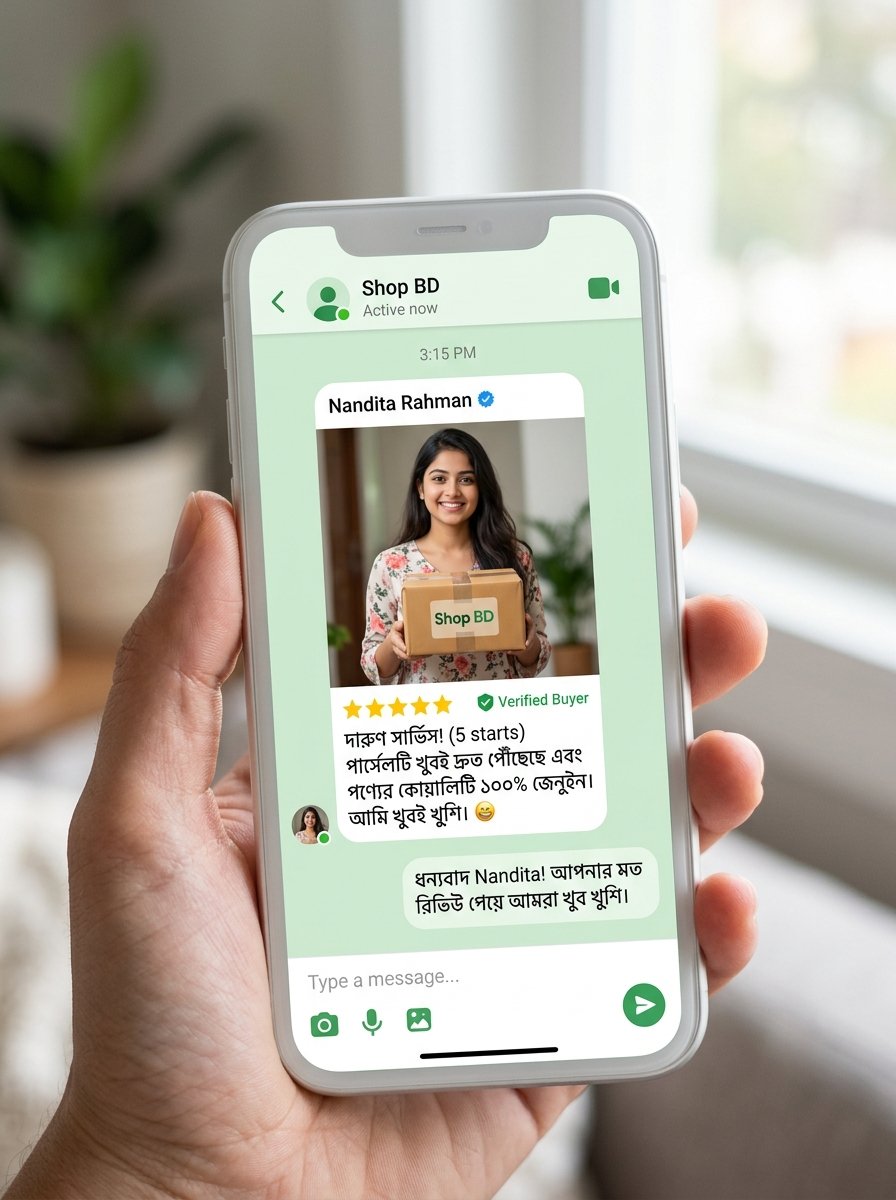 কাস্টমার মেসেঞ্জার রিভিউ স্ক্রিনশট ২